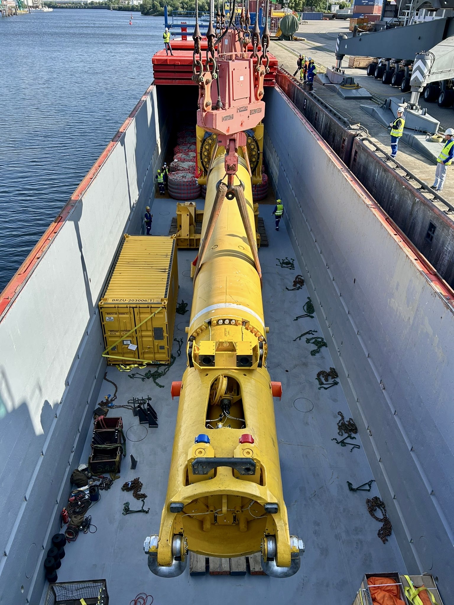 Cargo in hold